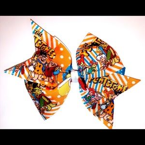 ✨✨FREE SHIPPING ON 5 BOWS✨✨ LARGE FLINTSTONE BOWS